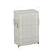 MSV Schoenenrek met 5 niveaus, met stofdichte bekleding, schoenenkast, schoenenopslag, schoenenorganizer camping, voor maximaal 15 paar schoenen, voor woonkamer, hal, 60 x 30 x 88 cm, grijs