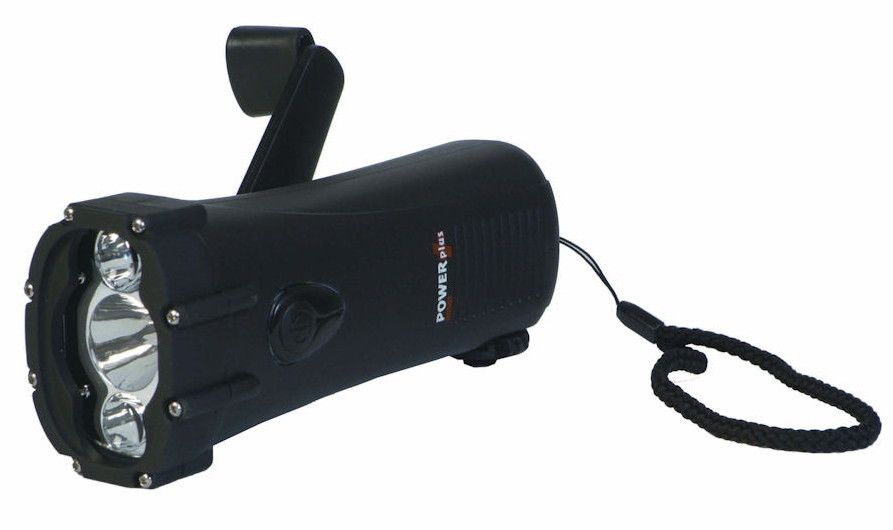 POWERplus Shark LED Waterproof Zaklamp - Zwart