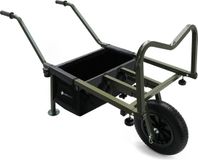 Eurocatch XXL Barrow - Viskruiwagen - Transportkar - Viskar - Trolley - Lekvrije band - Demontabel - Verstelbaar