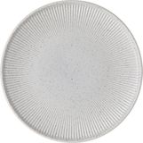 Thomas Clay Rock Ontbijtbord / Dessertbord Aardewerk Grijs Rond ø 22 cm