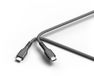 uRage USB-C naar USB-C kabel, 3 m, Zwart