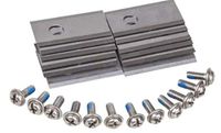 WORX WA0190, Past Serie Landroid Vervanging Snijden, 12-delige Blade Kit met Schroeven, F, Zilver/Grijs