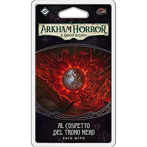 Asmodee Italia - Arkham Horror LCG: Aan de Gasten van de Troon - Uitbreiding - Italiaans
