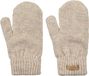 Barts Witzia Mitts Dames Wanten - Light brown