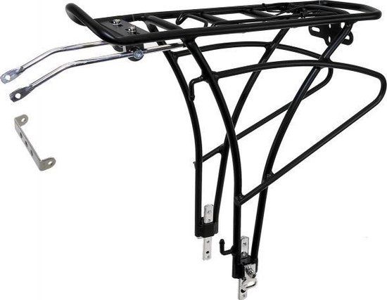 Ventura Bagagedrager Traveller Basic Zwart - 24 Inch - Achter - 20 kg - Aluminium