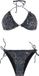 Protest Prtalya Bandeau Bikini Set Dames Surfing Blue Printopdruk