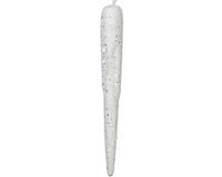 Decoris Ijspegel polyfoam l24b3.4h3.4cm wit