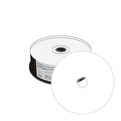 MediaRange MR512 - R/W Blu-ray Discs (BD) - White