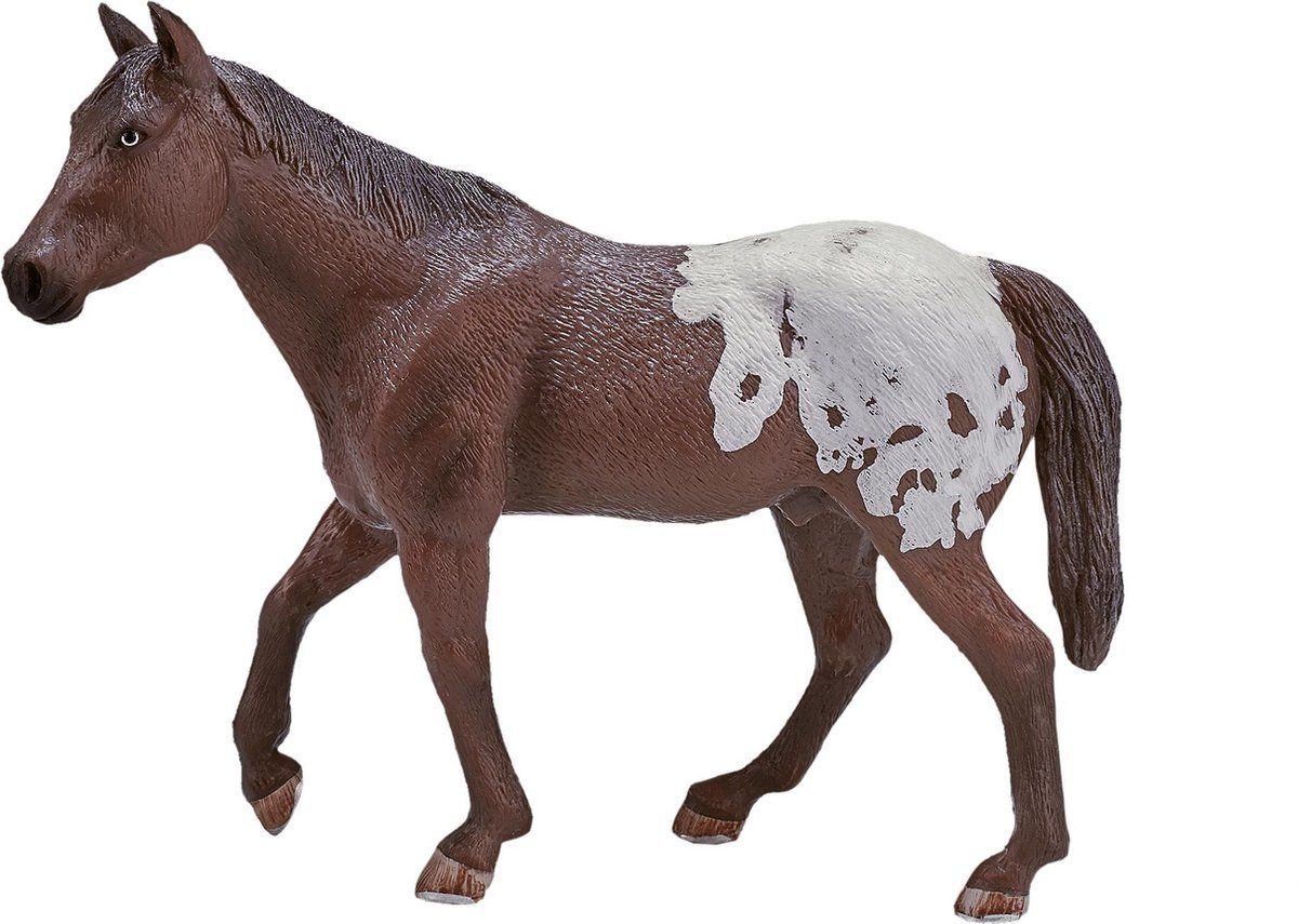 MOJO Horses speelgoed paard Appaloosa Hengst Kastanje - 387150