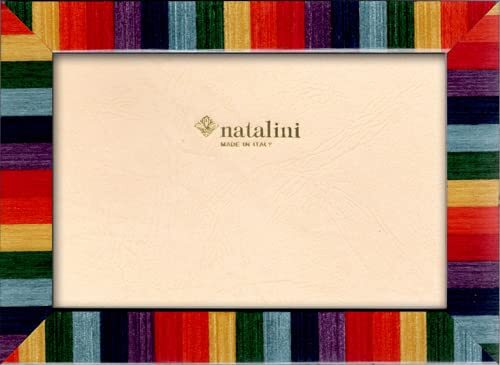 Natalini GAIA 20 Fotolijst, hout, regenboog, afmetingen 16 x 21 x 1,5 cm