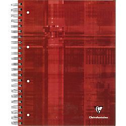 Clairefontaine Spiraalschrift Wit Geruit A4 120 vellen