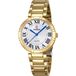 Festina F16938/3 Dames Polshorloge Zilverkleurig en Goudkleurig Staal Analoog Quartz