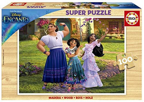 Educa Encanto Disney houten puzzel met 100 delen