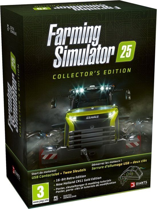 Farming Simulator 25 Collector's Edition - PC - Blu-ray - 12 november 2024