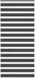 vidaXL Zebra rolgordijn, zwart, 115x200 cm, stofbreedte 110,9 cm