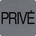 Exacompta 67177E Plaque adhésive Privé FR