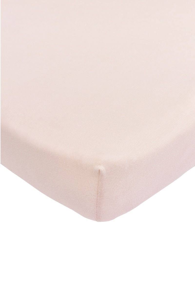 Meyco Uni Hoeslaken Boxmatras - Soft Pink - 75x95cm