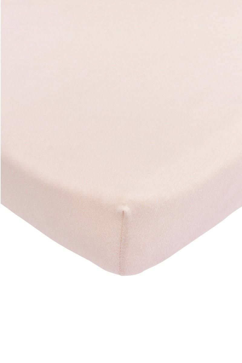 Meyco Jersey Fitted Sheet Box Mattress 75x95 cm Soft Pink