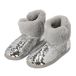 Apollo kindersloffen - pailletten - zilver - pantoffels - met antislip - voor kinderen 31/32