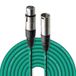 Stagg SMC10 CGR 10 m XLR naar XLR microfoonkabel - groen