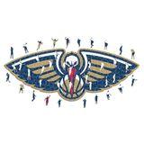 Iconic Puzzles NBA NewOrleansPelicans-L Houten puzzel, meerkleurig, L, 500 stuks