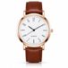 LGT JWLS Regent Herenhorloge Roségoudkleurig met Bruine Band
