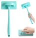 Brosse de nettoyage de vitres remplaçable pour usage humide et sec