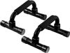 Wan GmbH Opdrukbaar | met schuimgreep en antislip stabiele constructie – perfect voor thuisgym en calisthenics-training - zwart