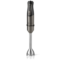 Black & Decker BXHB1000E Immersion Blender - 1000W - Black/Grey/Stainless Steel
