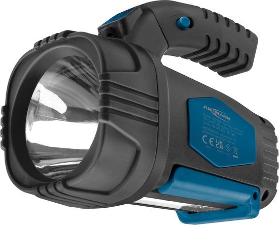 Ansmann Draagbare Spotlight HS230B - Zwart/Blauw