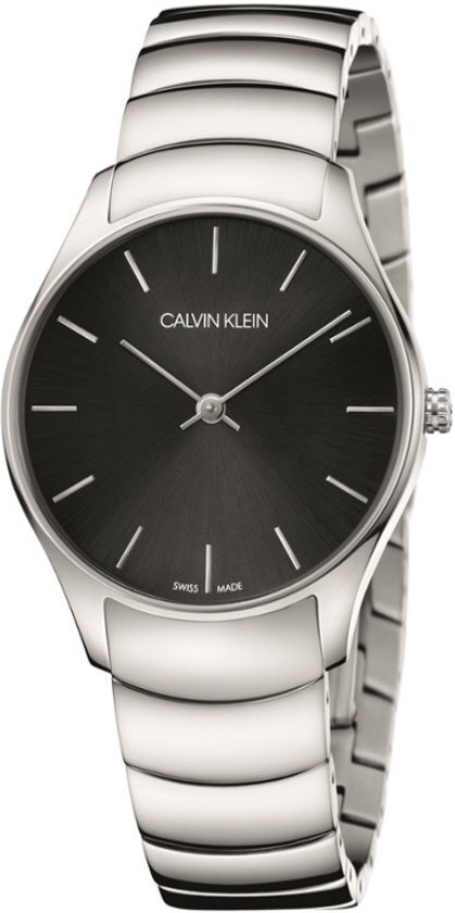 Calvin Klein K4D2214V horloge dames - zilver - edelstaal