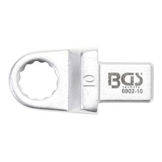 BGS Insteek-ringsleutel - 10 mm - 9 x 12 mm - 1 stuk