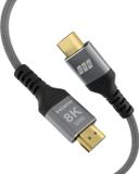 EFB Elektronik HDMI-21-00001 HDMI kabel 0,5 m HDMI Type A (Standaard) Zwart, Grijs