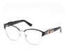 Guess GU2984 005 Cat Eye Volledig omrand gold Metaal/Kunststof/Carbon Vrouwen Bril