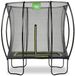 EXIT Toys EXIT Silhouette Trampoline 153x214cm - Op Poten - Rechthoekig - Trampoline Buiten - Voor Kinderen - Zwart