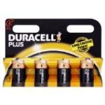 Duracell Plus C Batterijen - 4 stuks