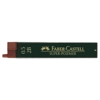 Faber-Castell Faber-Castell vulpotlood vulling 0,5 mm 2B (12 vulingen)