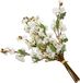 Loberon Decoratieve bloem set van 6 Bellévaut crème/bruin