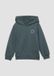 s.Oliver Sweatvest donkergrijs / wit