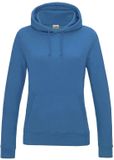 Just Hoods Women's College Hoodie JH001F - Sapphire Blue - XS