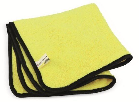 Dunlop Microvezeldoek 40 X 40 Cm Geel