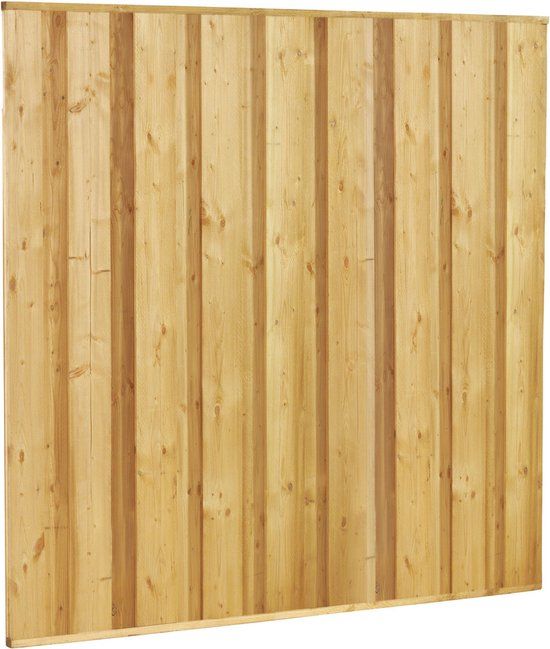 Intergard Houten schutting 180x180cm 17 planks zichtdicht 17x145mm