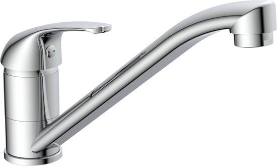 SCHÜTTE Athos Plus Keukenkraan - Mengkraan - Draaibare Uitloop - Chroom