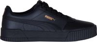 PUMA Carina L Sneakers Dames Leer Zwart