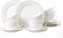 Ritzenhoff Breker 6-delig servies Isabella Wit