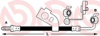 Brembo T85011 remslang