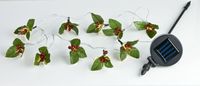 Lanterne solaire LED de jardin, jardinière, lampe solaire, guirlande lumineuse, plante artificielle