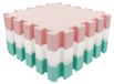 Tapis de fitness - Puzzle - 30 x 30 x 1 cm - 18 pièces - Mousse EVA