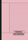 Cornell Notebook A4: Cornell Method Note-Taking for Students High School, College, University - for Lecture and Meetings - 110 Pages - Pastel Colour