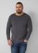 s.Oliver - Hommes - Pull raglan en pur coton - Gris pigeon - 5XL